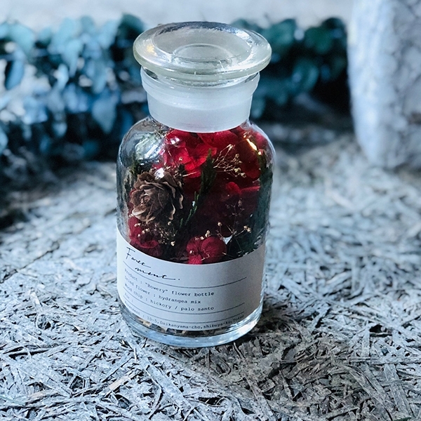 Bowery flower bottle(red)