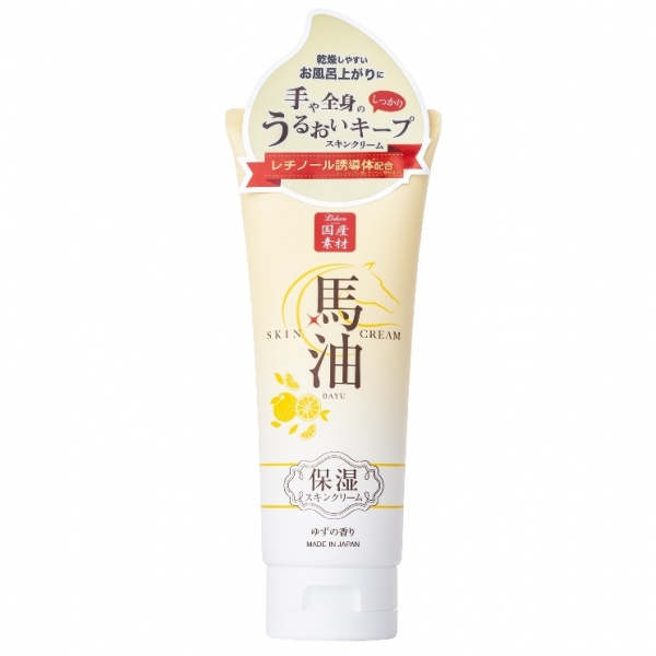 リシャン馬油スキンクリーム200g ゆずの香り｜馬油クリームの卸・仕入れ｜アイスタイル