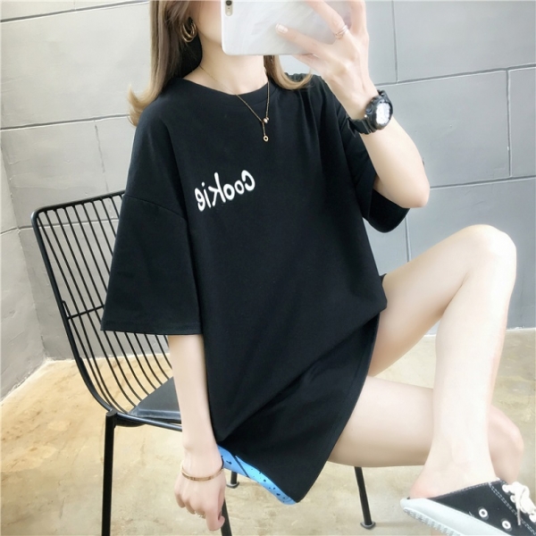 夏秋新商品732385 大きいサイズ 韓国 レディース ファッション    Tシャツ 　 LL-4L