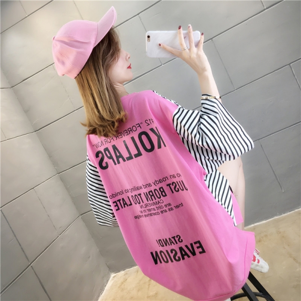 夏秋新商品 732536大きいサイズ 韓国 レディース ファッション    Tシャツ 　 LL-4L