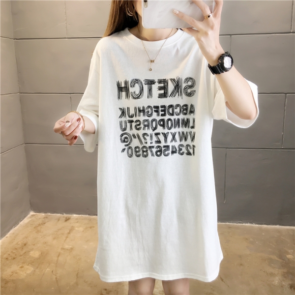 夏秋新商品 732555大きいサイズ 韓国 レディース ファッション    Tシャツ 　 LL-4L