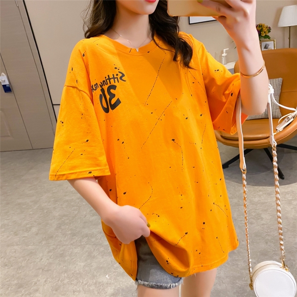 夏秋新商品 732559大きいサイズ 韓国 レディース ファッション    Tシャツ 　 LL-4L