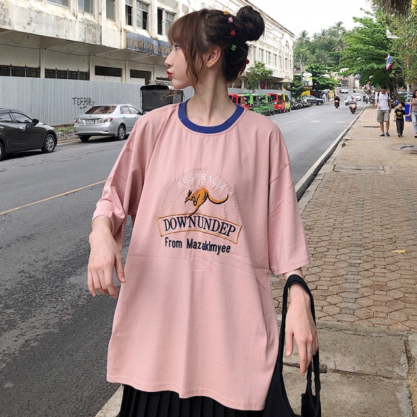 夏秋新商品 732564大きいサイズ 韓国 レディース ファッション    Tシャツ 　 LL-4L
