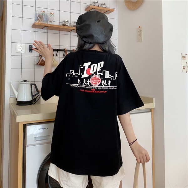 夏秋新商品 732566大きいサイズ 韓国 レディース ファッション    Tシャツ 　 LL-4L