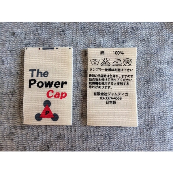 The Power Cap / basic / グレー有限会社ジャムティガ